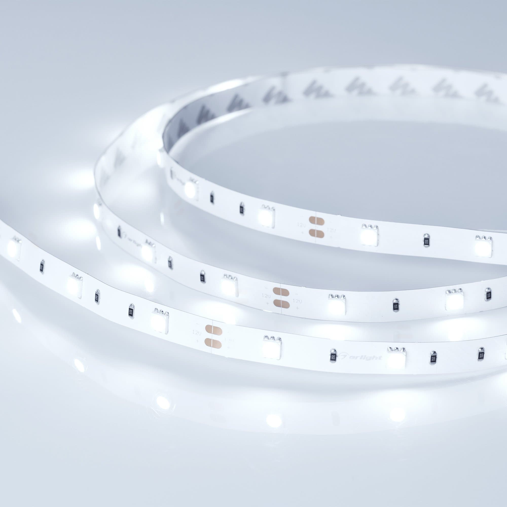 Arlight Светодиодная лента RT 2-5000 12V Cool 8K (5060, 150 LED, LUX) (7.2 Вт/м, IP20) 016890 — миниатюра 5