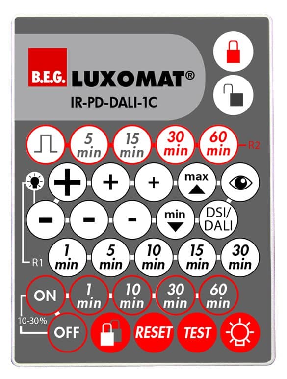 BEG Пульт управления  PD2-M-DALI/DSI-1C, PD4-M-DALI/DSI-1C, PD2-M-DALI/DSI-HVAC 92116