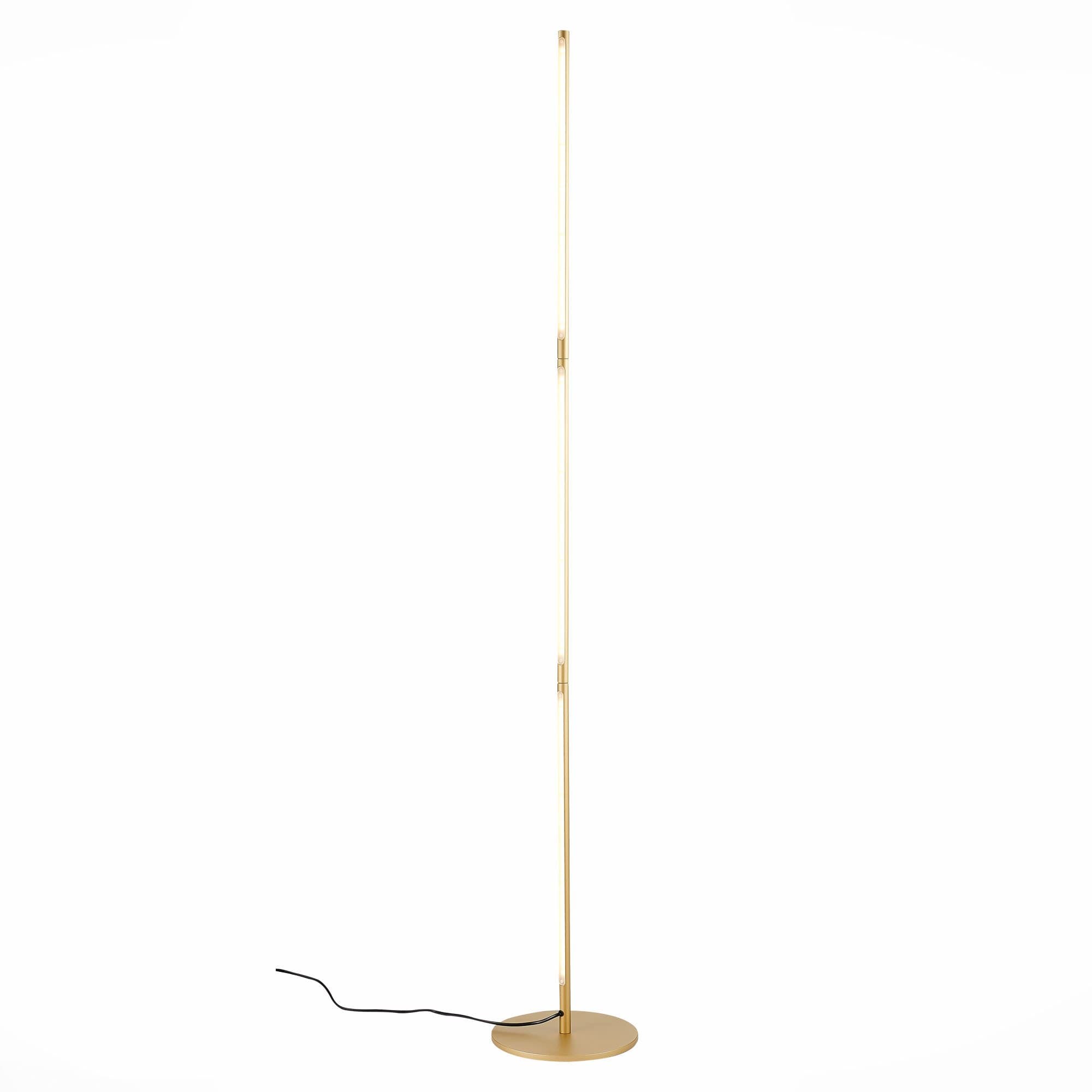 ST LUCE  SL1580.205.01 Торшер Матовое золото/Белый LED 1*25W 3200K