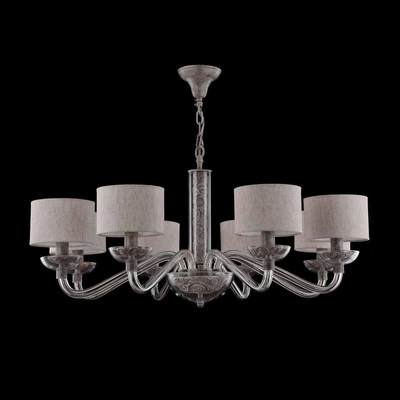 Maytoni Elegant Maryland Серый Люстра 8xE14 40W ARM526PL-08GR — миниатюра 9