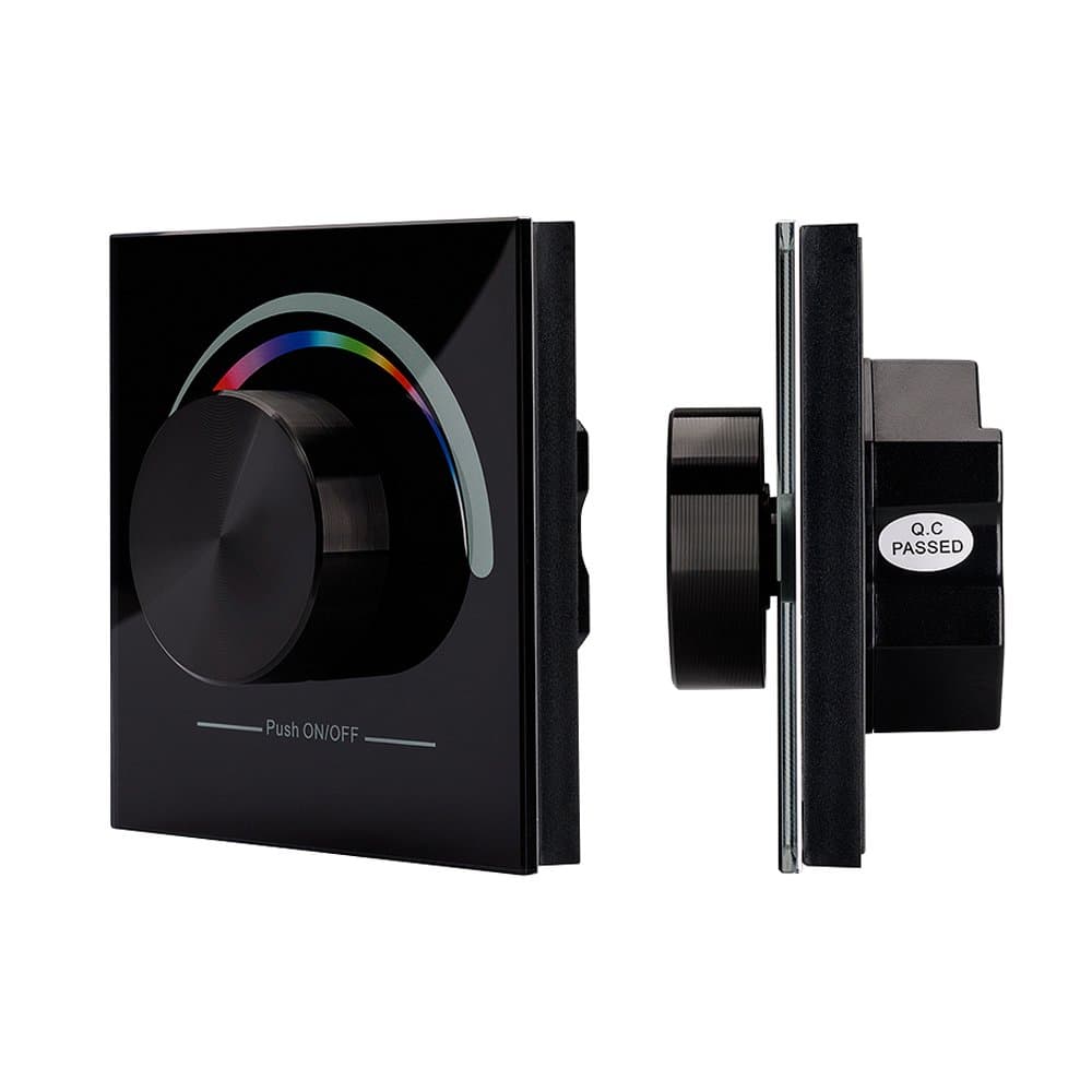 Arlight Панель Rotary SR-2836-RGB Black (3V,RGB,1зона) (IP20 Пластик, 3 года) 019572 — миниатюра 1