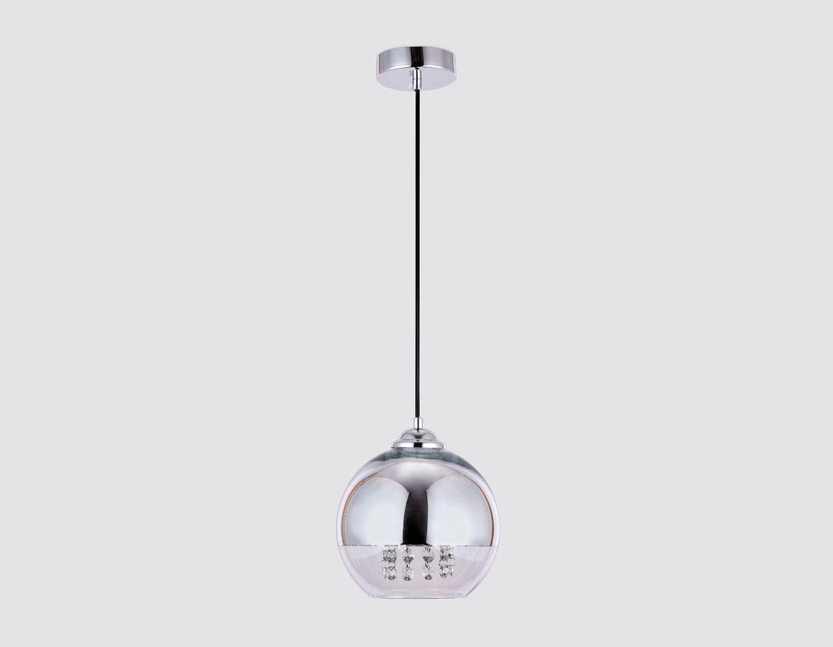 Ambrella Подвесной светильник со сменной лампой TR3601 CH/CL хром/прозрачный E27 max 40W D200*1000 — миниатюра 3