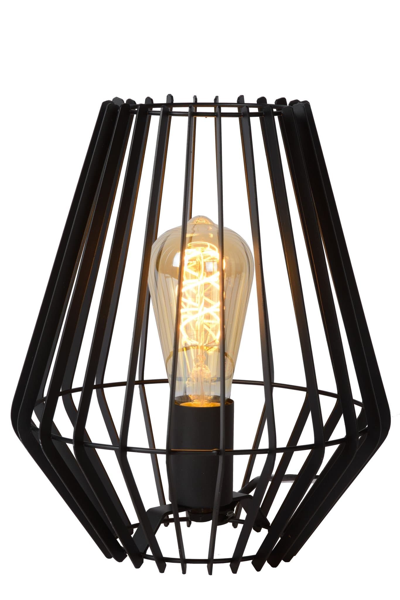Lucide REDA Черный Настольная лампа 78598/01/30 — миниатюра 2