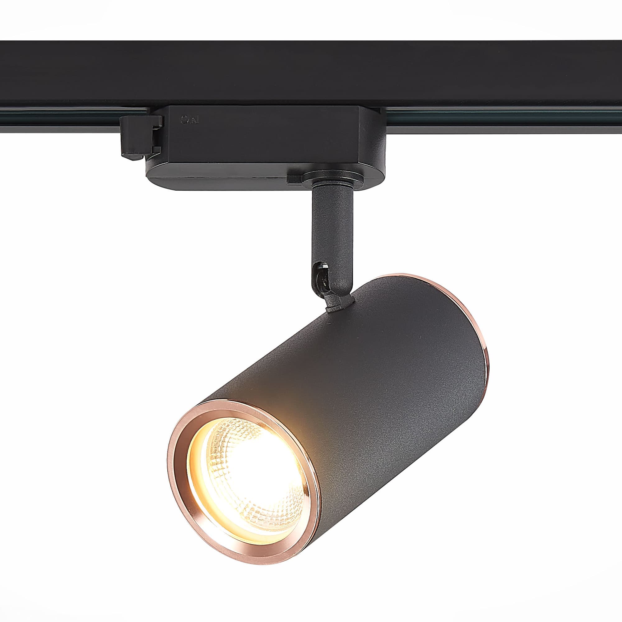 ST Luce ST301.426.01 Трековый светодиодный светильник Черный GU10 1*50W L104xW54xH111 220V Без ламп — миниатюра 1