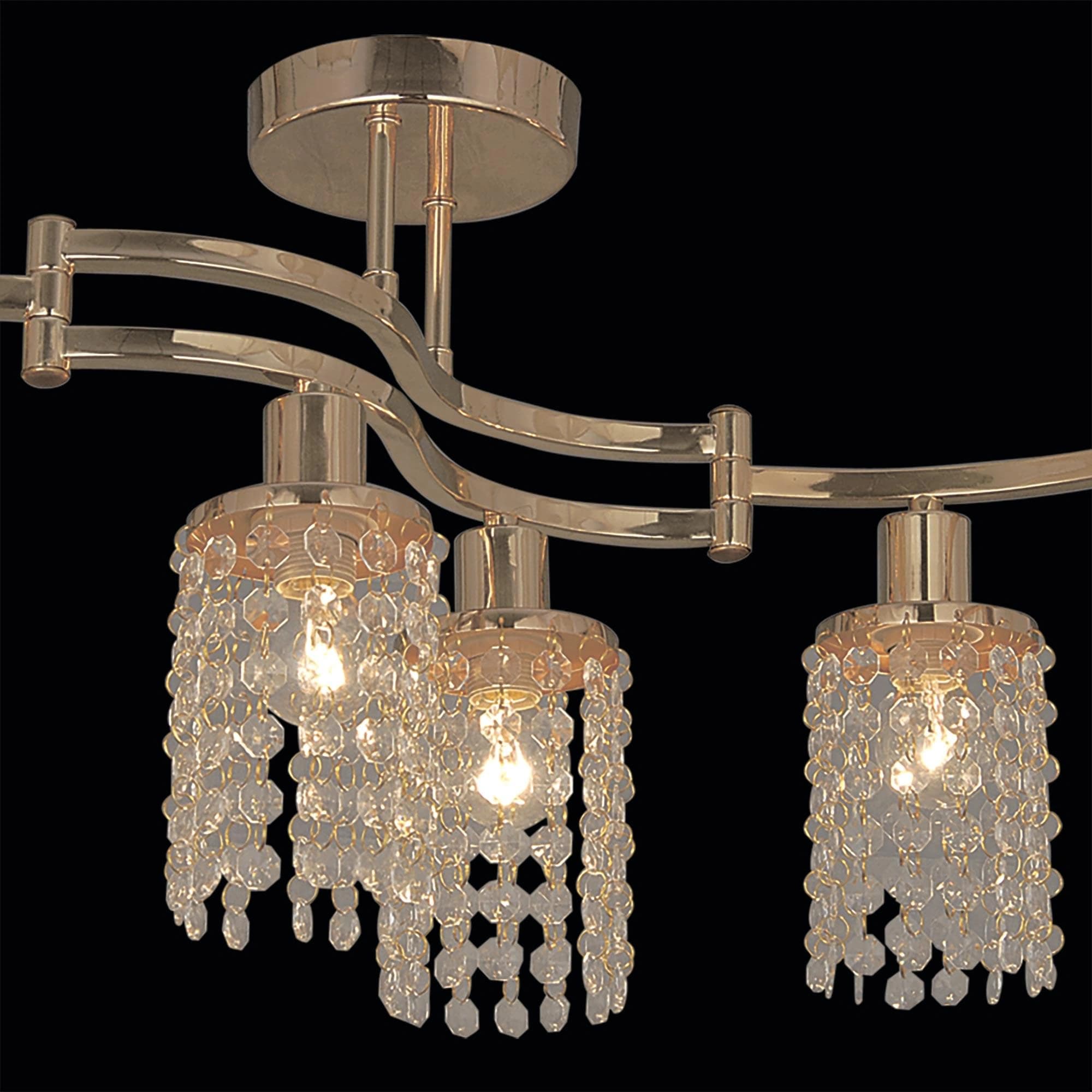 Citilux CL314182 Капри Золото Светильник Люстра — миниатюра 3