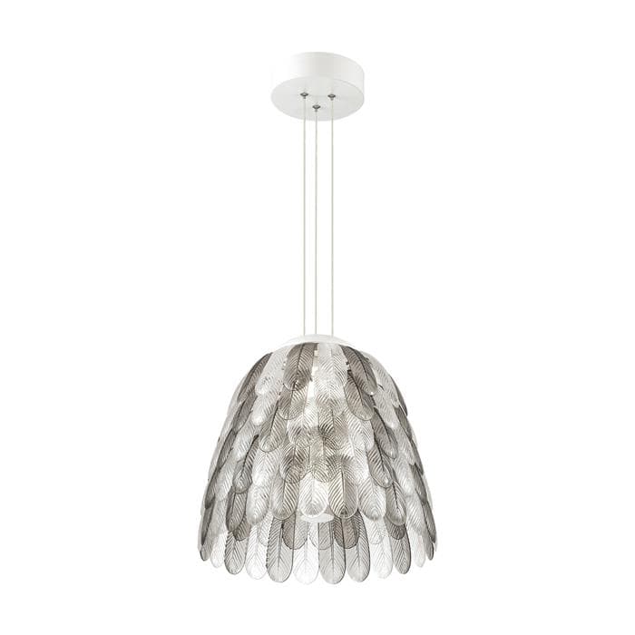 Odeon Light 4176/57L ODL19 80 прозрачный/серый Подвес LED 57W PIUMI