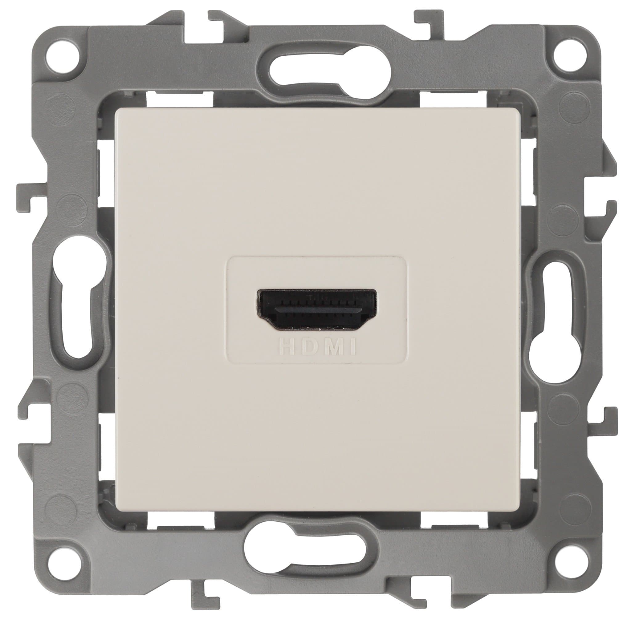 ЭРА 12-3114-02 Слоновая кость Розетка HDMI, IP20, 12