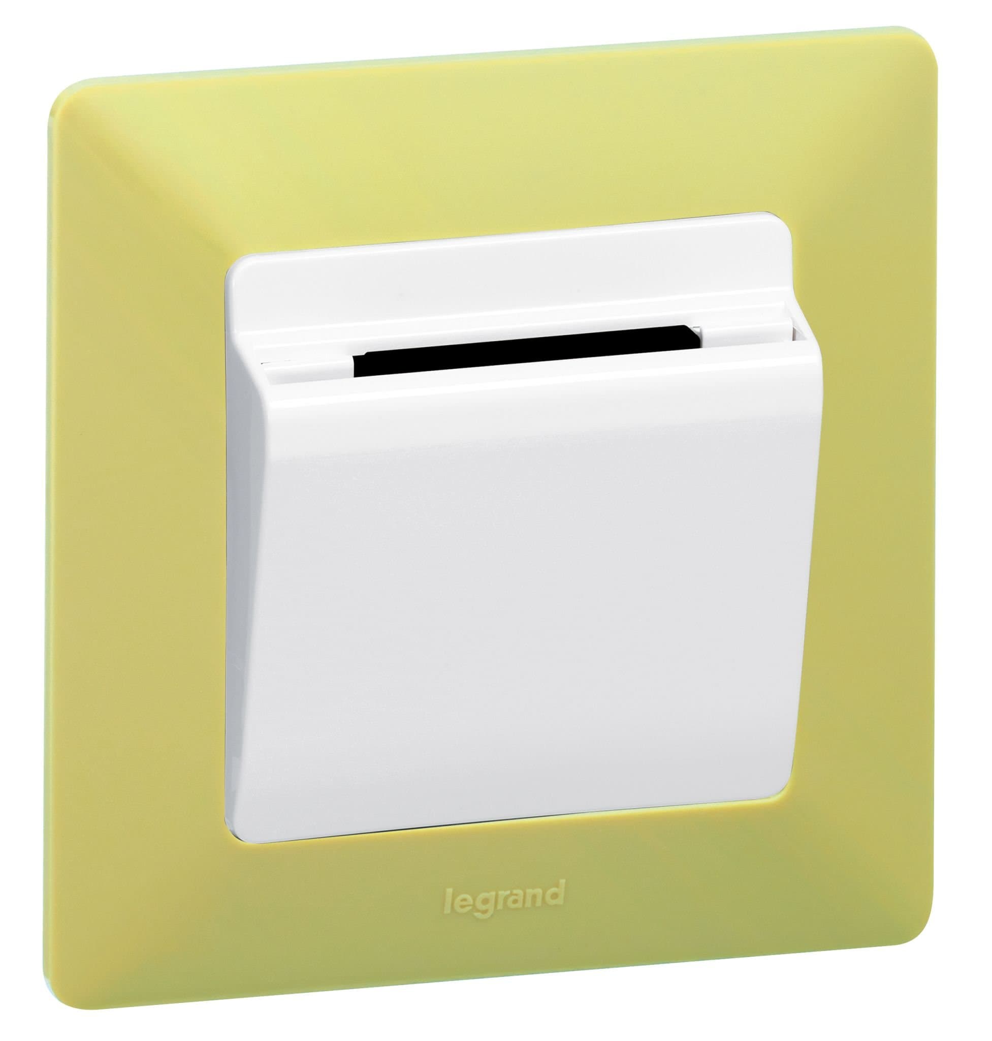 Legrand Valena LIFE/ALLURE Бел Накладка выключателя карточного 755160 — миниатюра 3