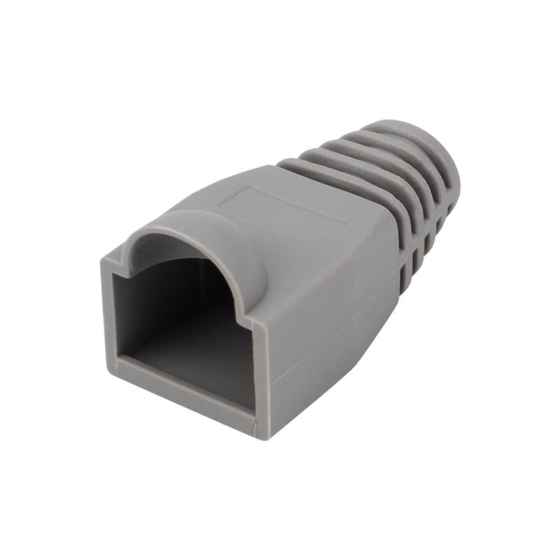 Защитный колпачок RJ45 темно-серый 10 шт., пакет БОПП Rexant 05-1208-10