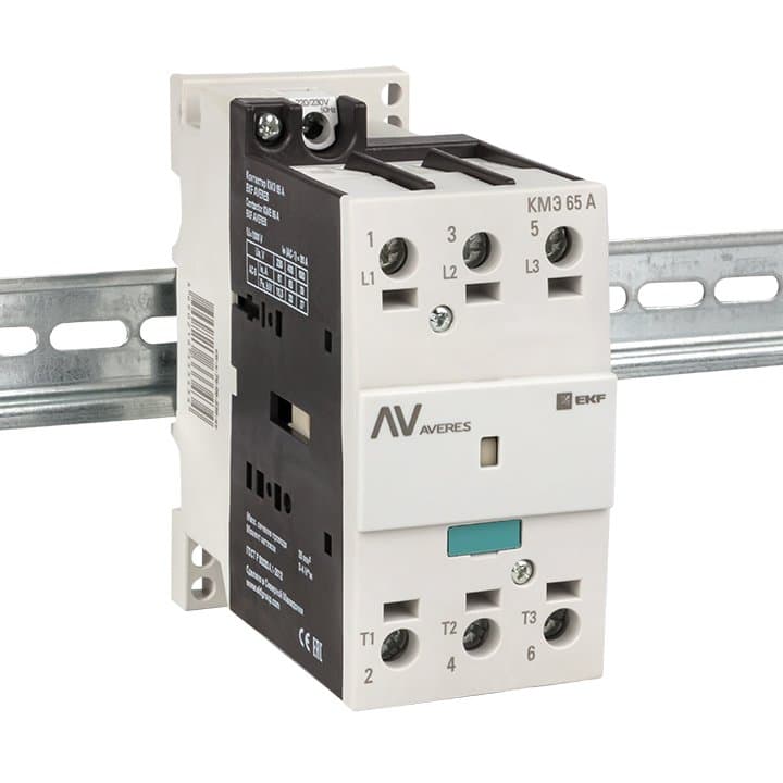 EKF Averes Контактор КМЭ 65А 230В АС ctr-s-70-00-230-av — миниатюра 5
