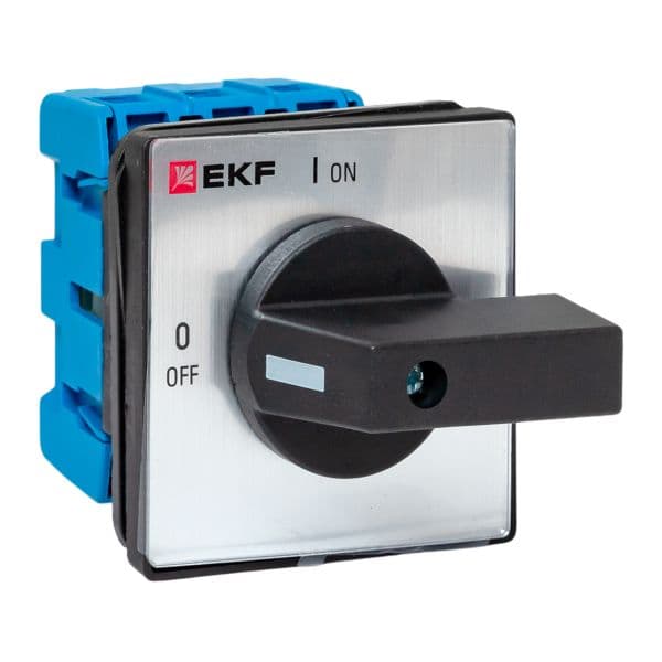 EKF Переключатель кулачковый ПК-2-13 63А 3P «ВКЛ-ВЫКЛ» IP65 — миниатюра 1