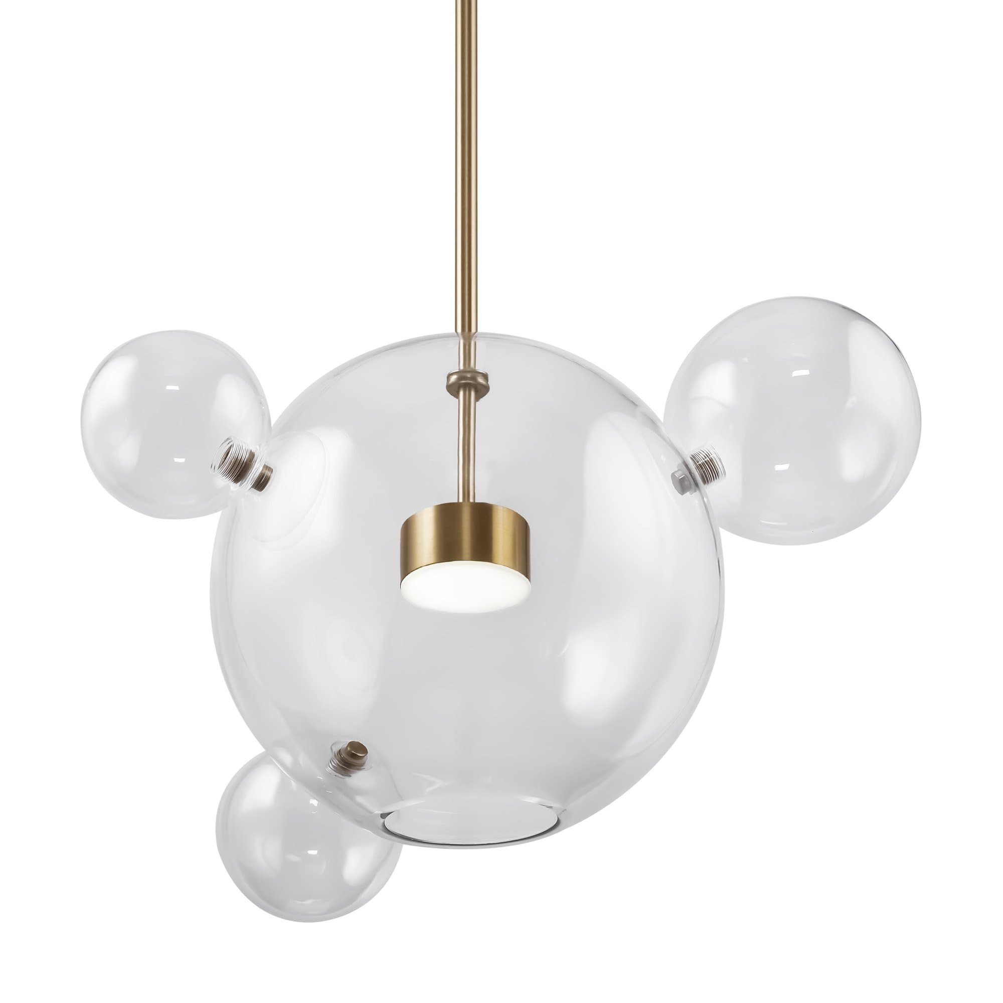 Freya Modern Латунь Светильник подвесной FR5128PL-L10BS — миниатюра 6