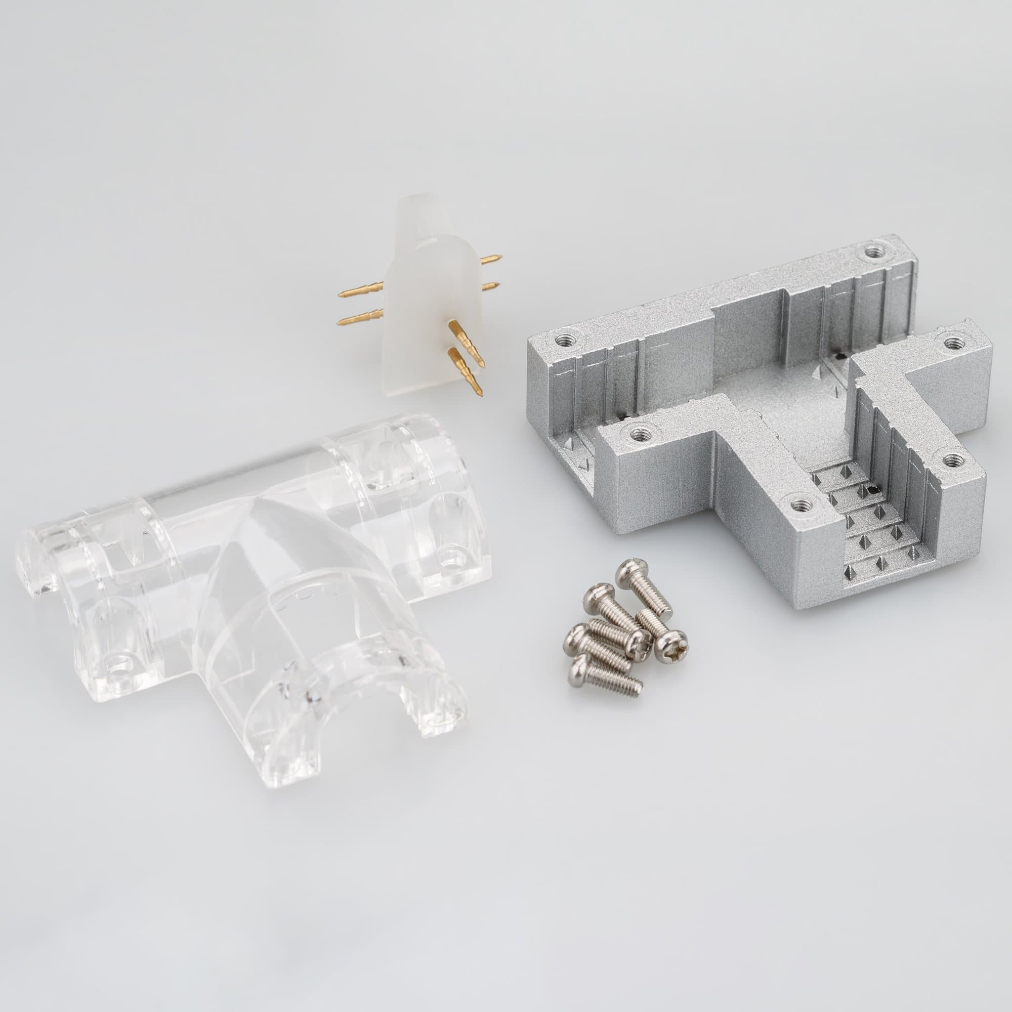 Arlight Соединитель тройной ARL-CLEAR-U15-2x90 (26x15mm) (Металл) 022703 — миниатюра 5