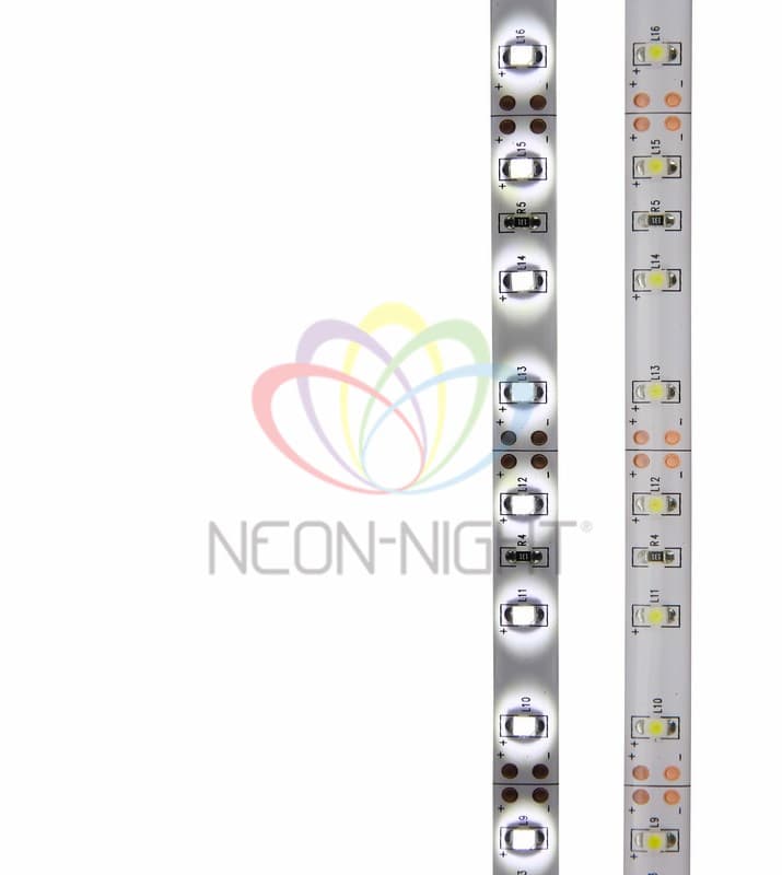 LAMPER LED лента силикон, 8 мм, IP65, SMD 2835, 60 LED/m, 12 V, цвет свечения белый 141-355 — миниатюра 2