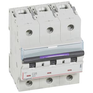 Legrand DX3 Автоматический выключатель 50кА 25А 3P C 410163 — миниатюра 2