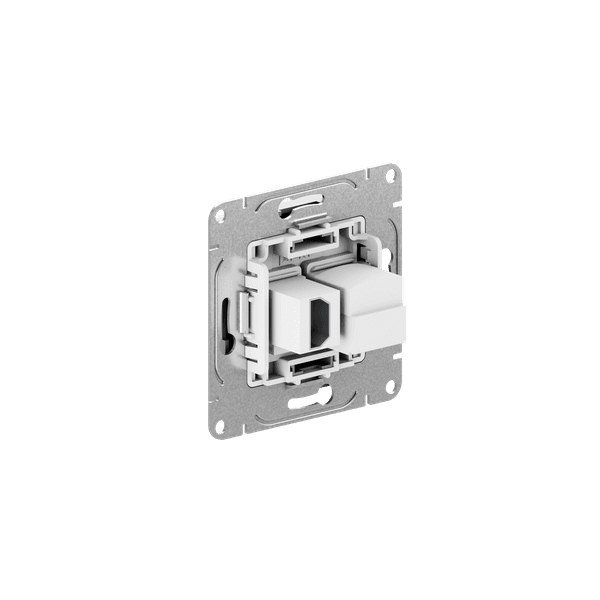 EKF Механизм розетки HDMI+RJ45 (cat5), алюминий Эпика — миниатюра 4