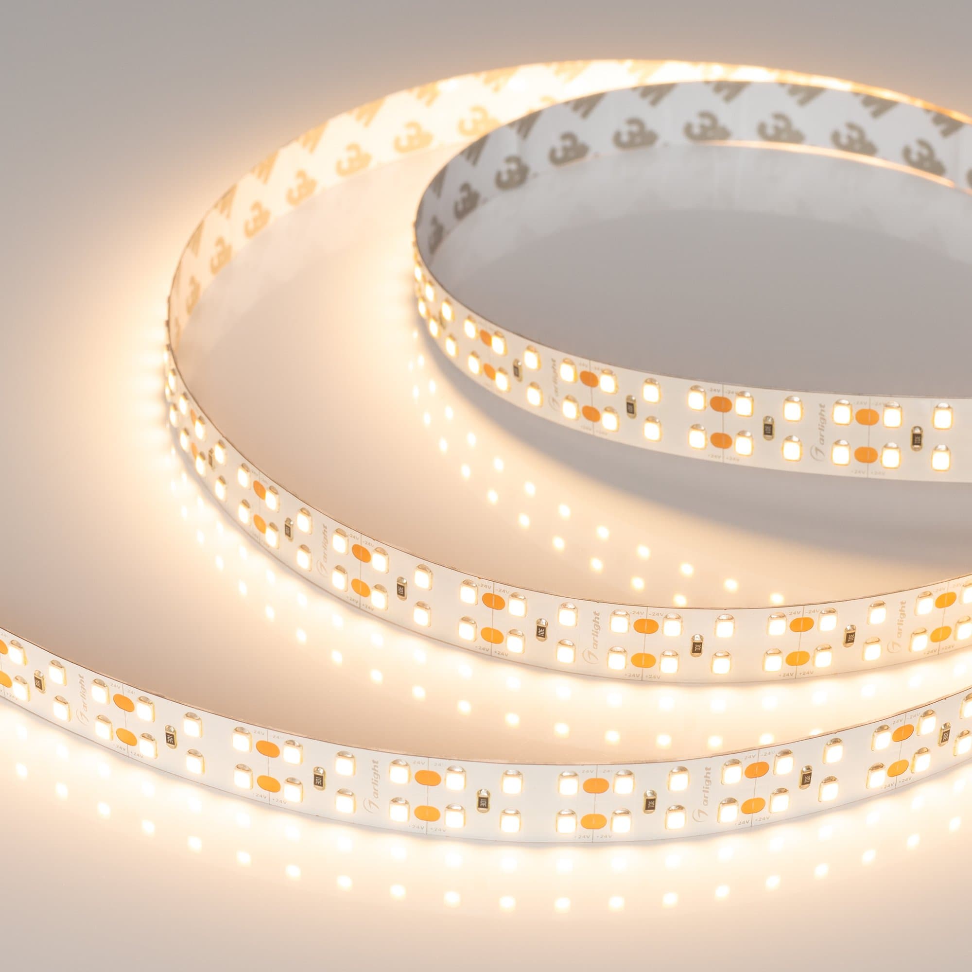 Arlight Лента RT-A240-15mm 24V Warm2700 (19.2 W/m, IP20, 2835, 5m) (19.2 Вт/м, IP20) 008770(2) — миниатюра 2