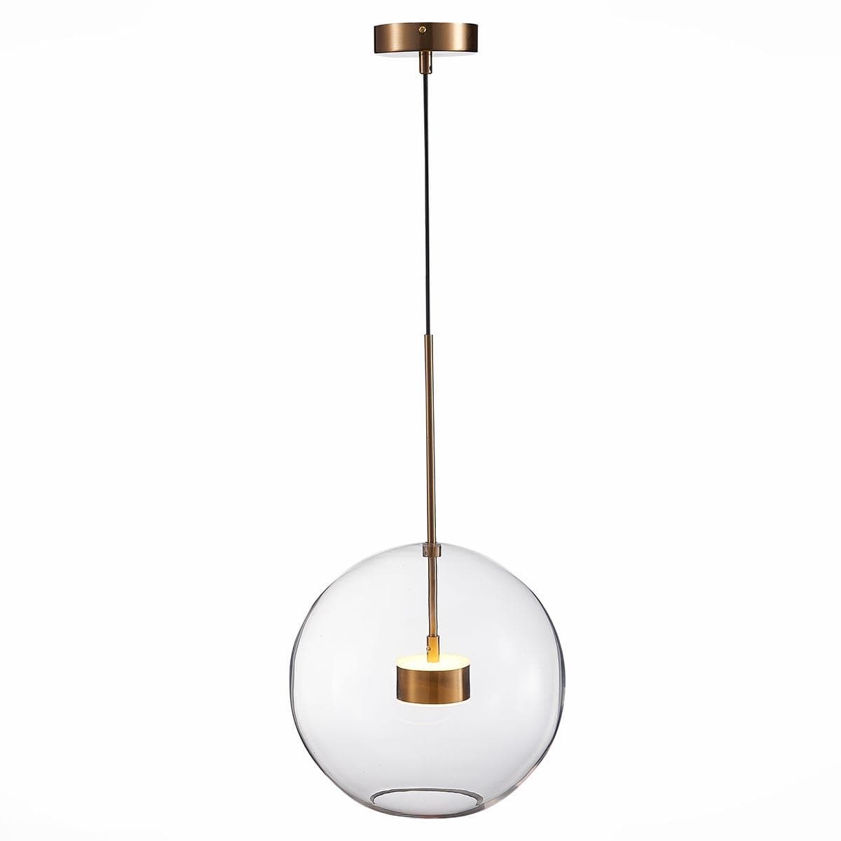 ST LUCE SL1133.223.01 Светильник подвесной ST-Luce Латунь/Прозрачный LED 1*14W — миниатюра 2