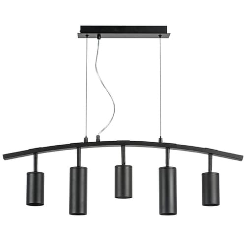 Lightstar LR735373872 Люстра RULLO 5х50W GU10 ЧЕРНЫЙ (571735+214437-3+214487-2), шт