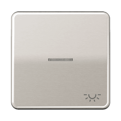 JUNG CD 500/CD plus Платина Клавиша 1-ая с/п с символом ОСВЕЩЕНИЕ CD590KO5LPT