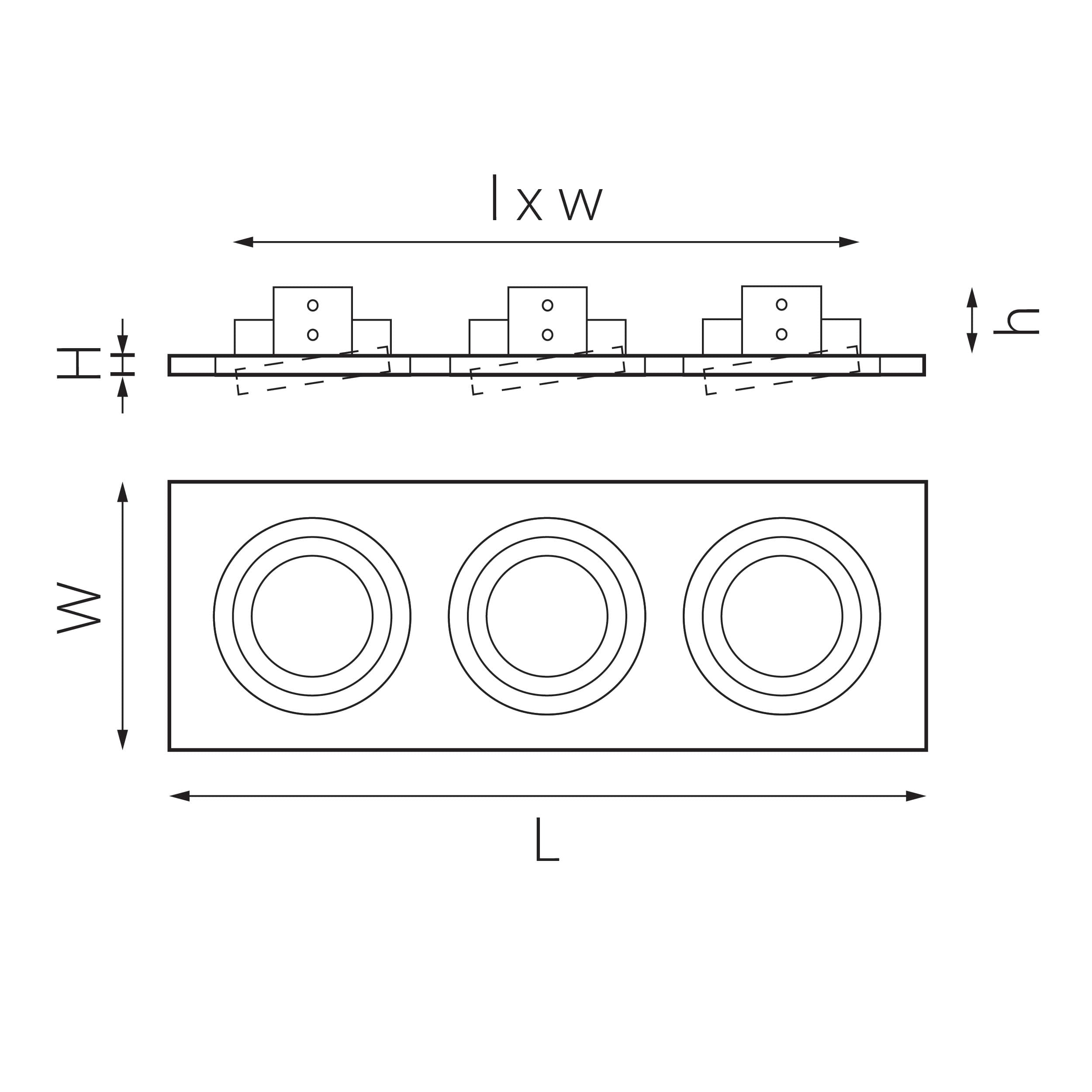 Lightstar Комплект из светильника и рамки Intero 16 Intero 16 Lightstar i539060706 — миниатюра 2