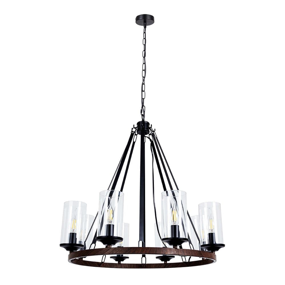 Arte Lamp DALIM Светильник подвесной лампа накаливания A7014SP-8BK