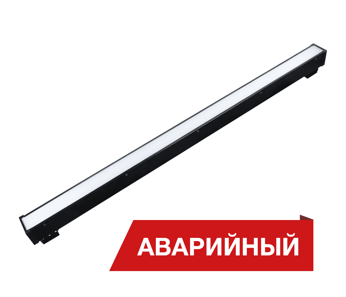 Diora Светодиодный светильник Box SE 30/3000 opal-1150 3000лм 30Вт 5000K IP40 0.95Pf  80Ra Кп<1 Black tros Аварийный Транзит DBSE30-O-5K-BT-AT-1150