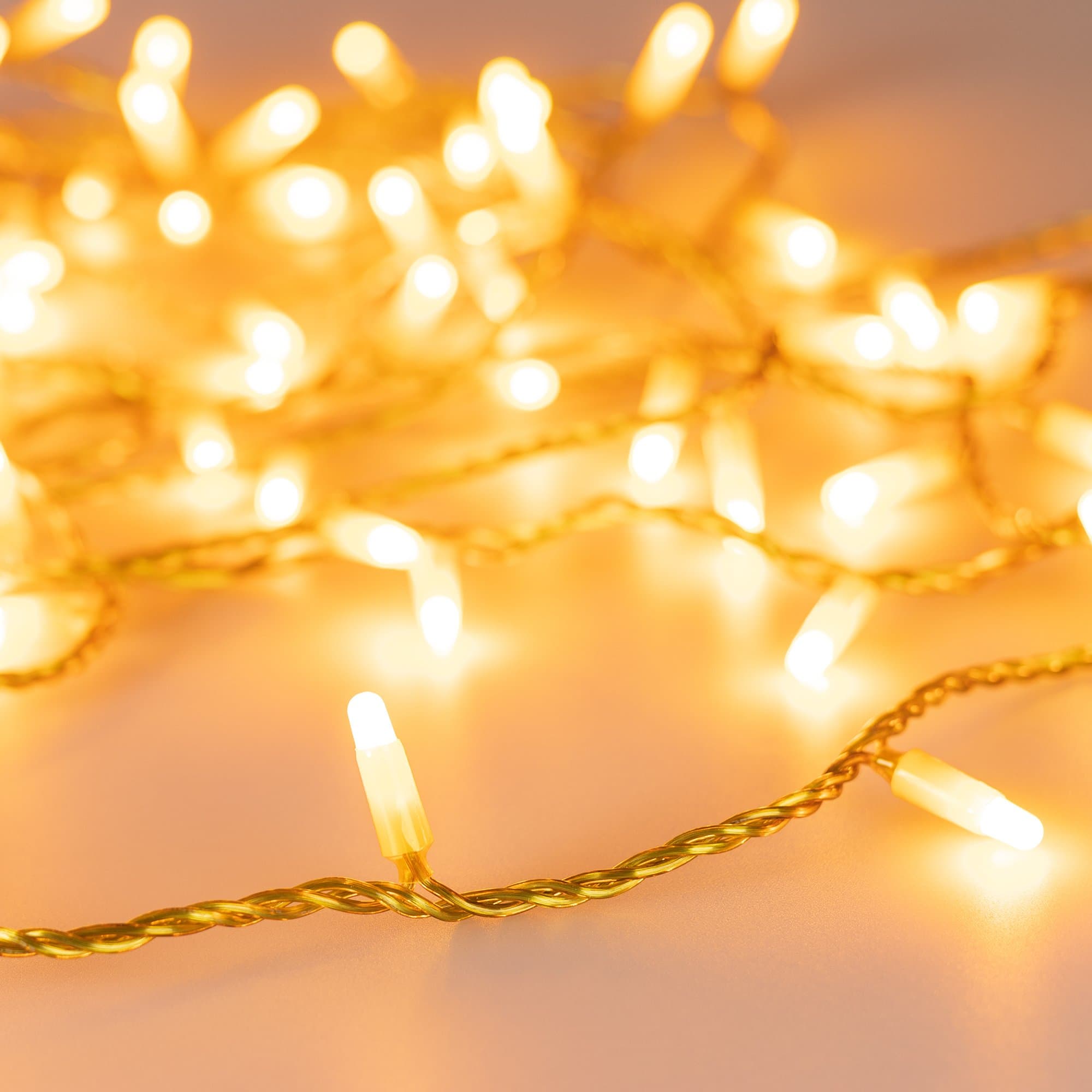 Arlight Светодиодная гирлянда ARD-STRING-CLASSIC-10000-YELLOW-100LED-MILK-STD Yellow (230V, 7W) (Ardecoled, IP65) 031200 — миниатюра 1
