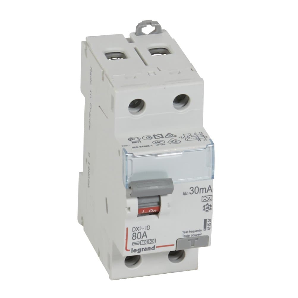Legrand DX3 УЗО 2P 80А 30мА-A 411557