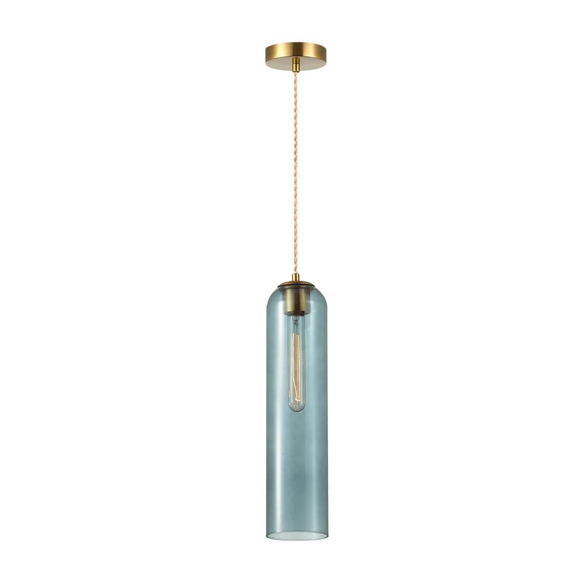 Odeon Light 4641/1 ODL20 373 золотой/синий Подвес E27 60W 220V VOSTI — миниатюра 1