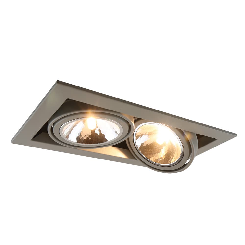 Arte Lamp CARDANI SEMPLICE Встраиваемый точечный светильник 8*20*35 A5949PL-2GY