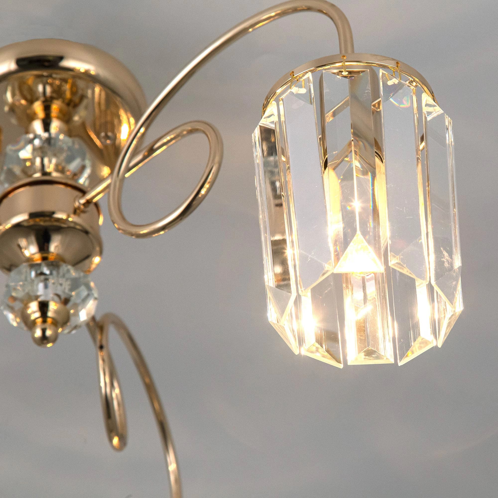 Citilux CL330132 Синди Золото Светильник Люстра — миниатюра 6