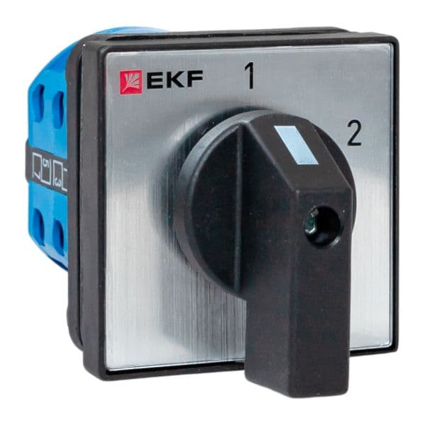 EKF Переключатель кулачковый ПК-1-52 10А 2P «1-2» IP65