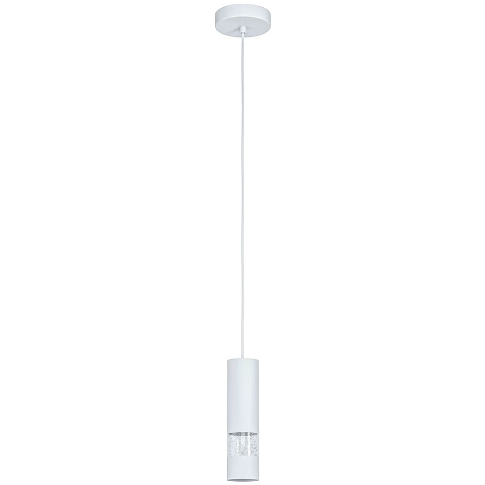 Eglo 39701 Светодиодный подвес BERNABETA, 1X5W(GU10-LED), сталь, белый/пластик, прозрачный