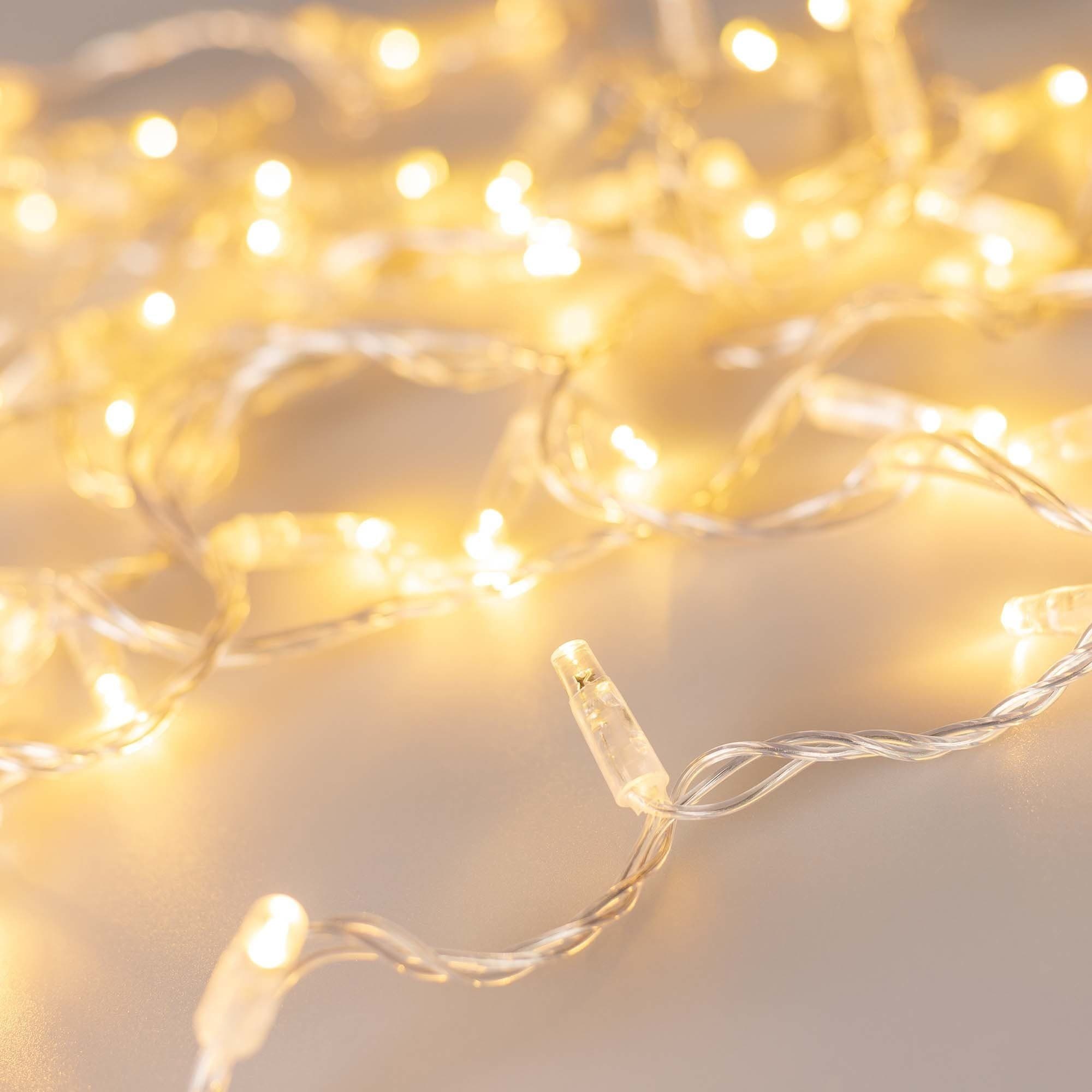Arlight Светодиодная гирлянда ARD-STRING-CLASSIC-10000-CLEAR-100LED-FLASH Warm/Warm (230V, 7W) (Ardecoled, IP65) 025814 — миниатюра 1