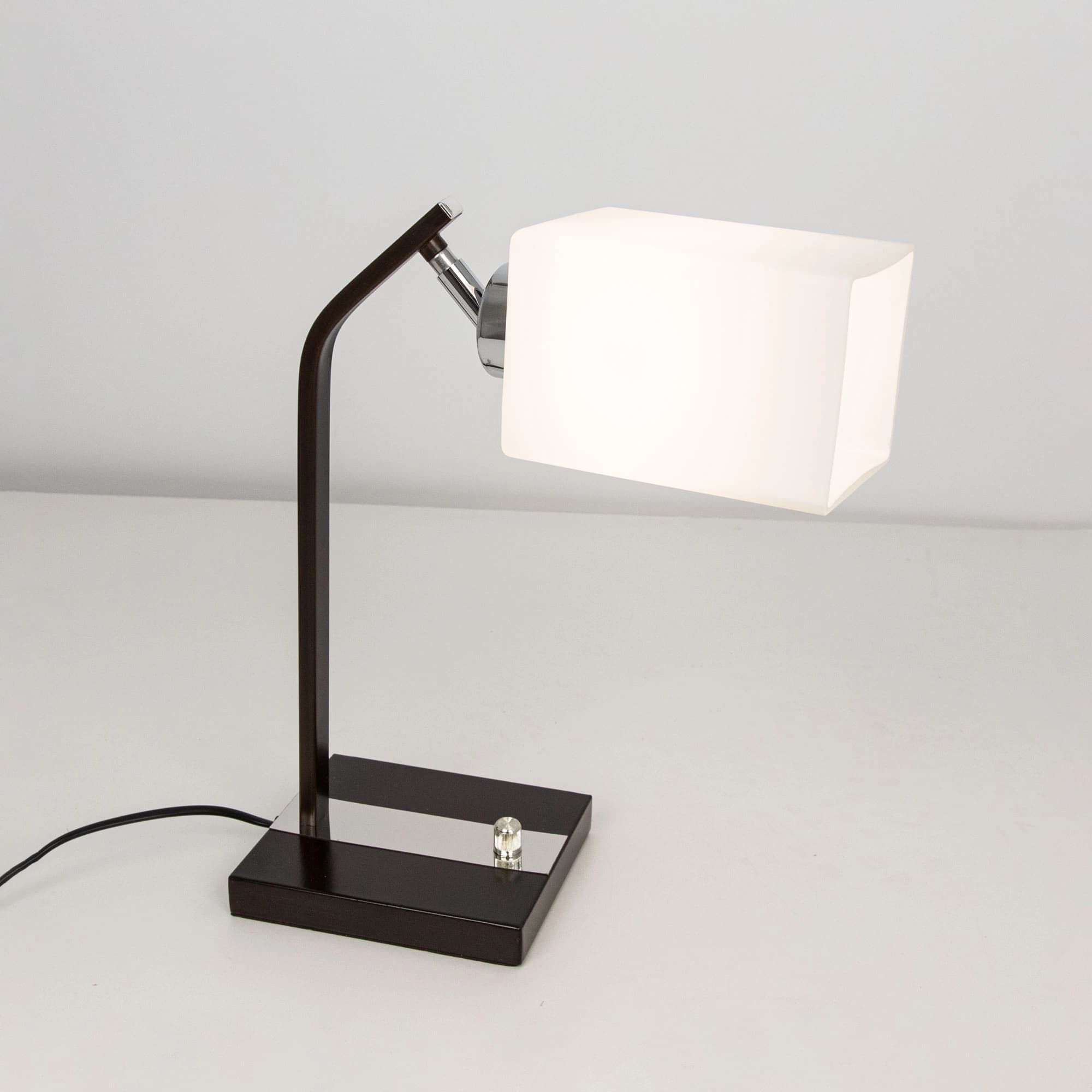 Citilux CL123811 Маркус Хром+Венге Светильник Настольный — миниатюра 4