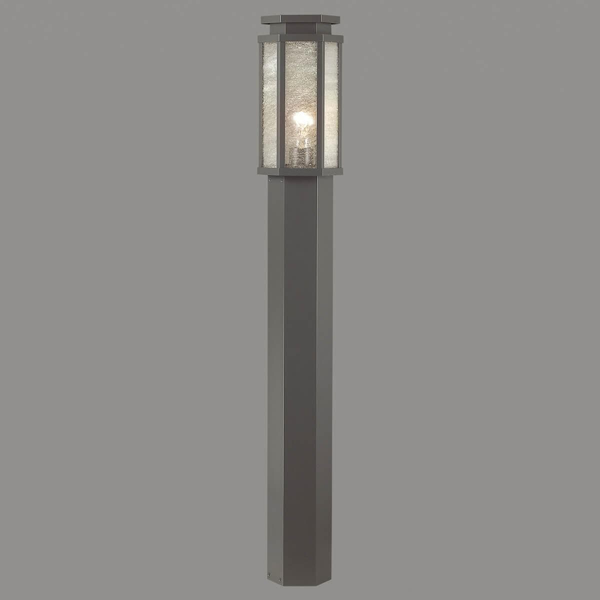 Odeon Light 4048/1F ODL18 704 темно-серый/белый Уличный светильник, 100см IP44 E27 100W 220V GINO — миниатюра 2