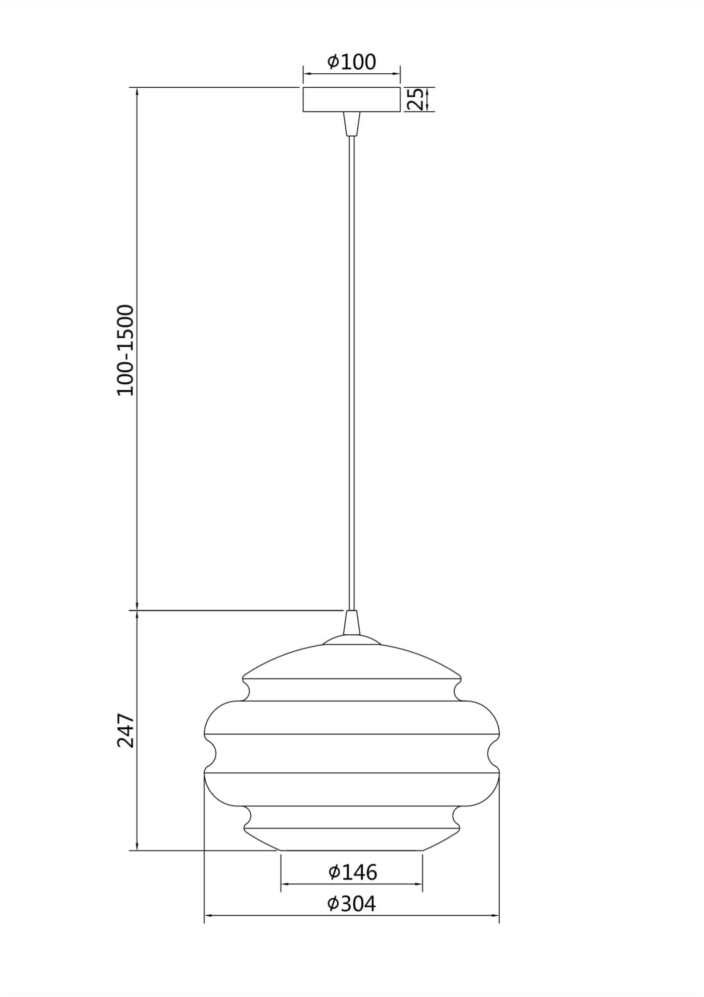 Maytoni Pendant Никель Светильник подвесной P079PL-01SG — миниатюра 5