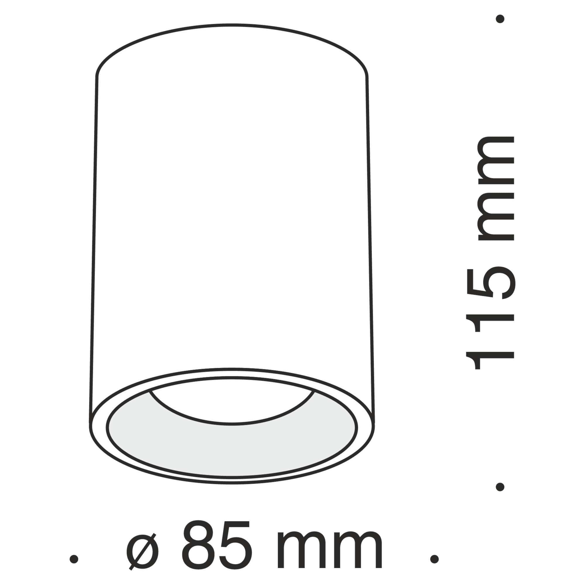 Maytoni Technical Alfa Белый Потолочный светильник GU10 50W C012CL-01W — миниатюра 3