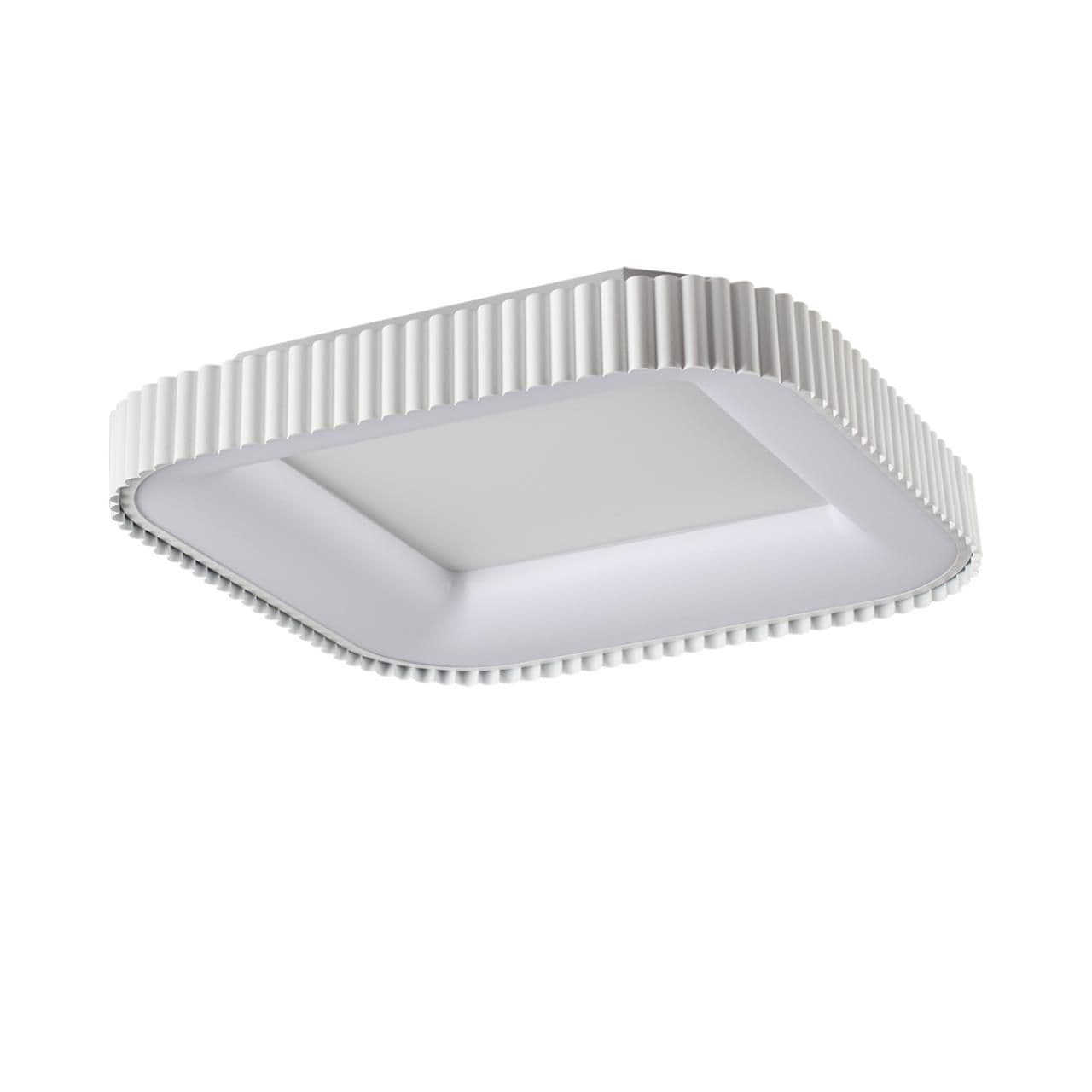 Sonex 7767/56L AVRA LED SN Светильник металл/белый LED 56Вт+14Вт 3000-6000K 500х500 IP43 пульт ДУ+подсветка SHARMEL