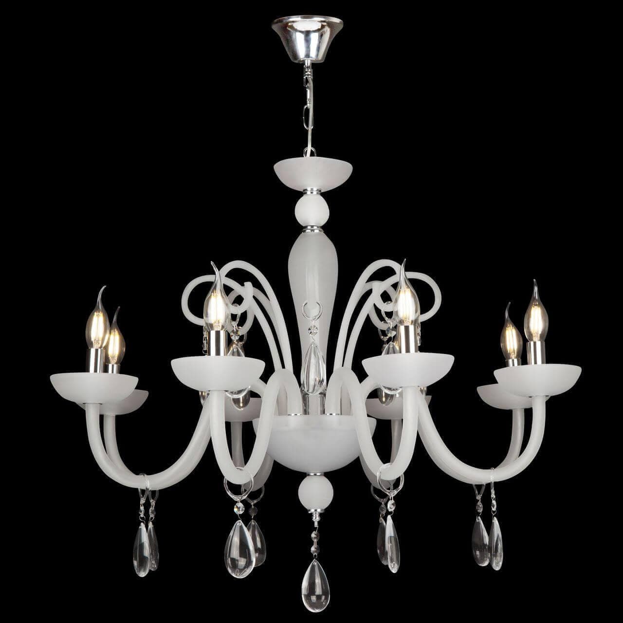 Maytoni Neoclassic Cecilia Матовый Белый Люстра E14 40W DIA011PL-08W — миниатюра 2