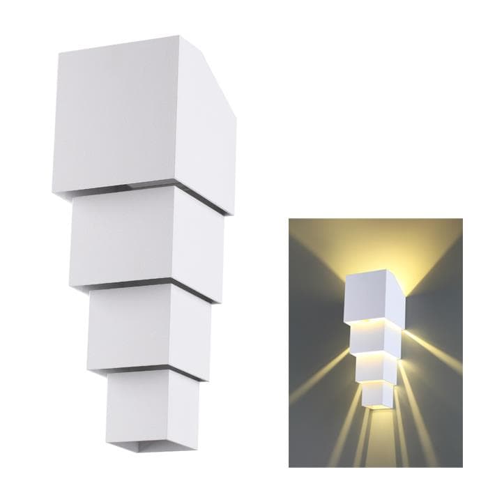 Novotech 358005 NT19 153 белый Ландшафтный светильник IP54 LED 3000К 2*5W 85-265V KAIMAS