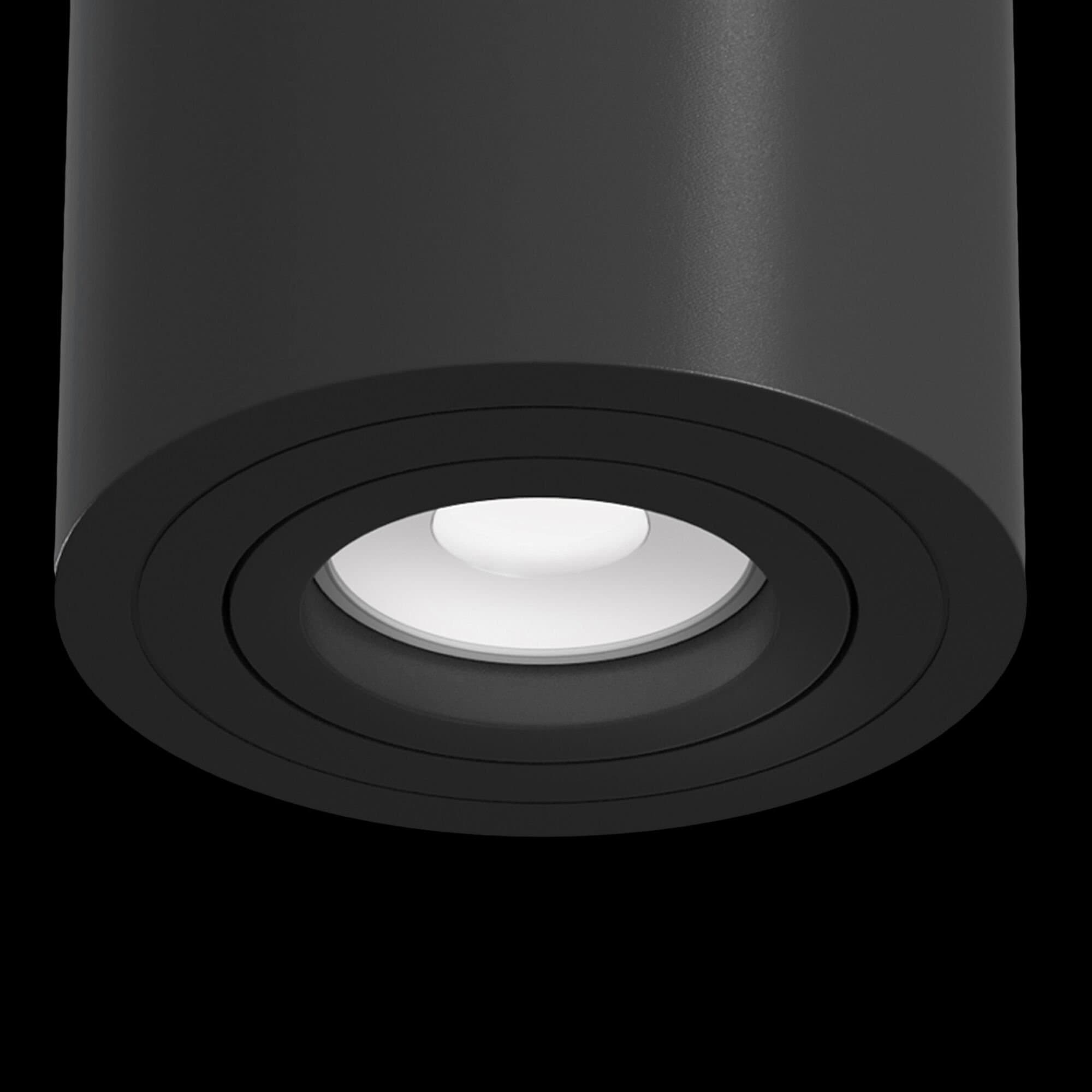 Maytoni Technical Alfa Черный Потолочный светильник GU10 50W C016CL-01B — миниатюра 7