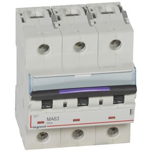 Legrand DX3 Автоматический выключатель 50кА 63А 3P MA 410255 — миниатюра 2