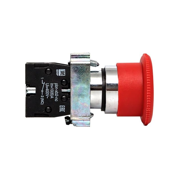 EKF PROxima Кнопка BS542 поворотная красная грибок NC — миниатюра 6