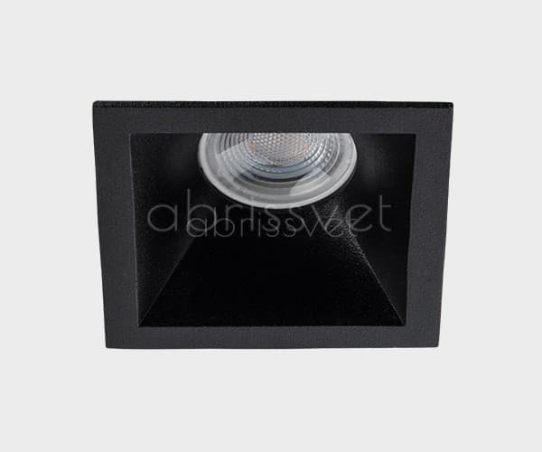 ITALLINE M01-1012 black светильник встраиваемый — миниатюра 2