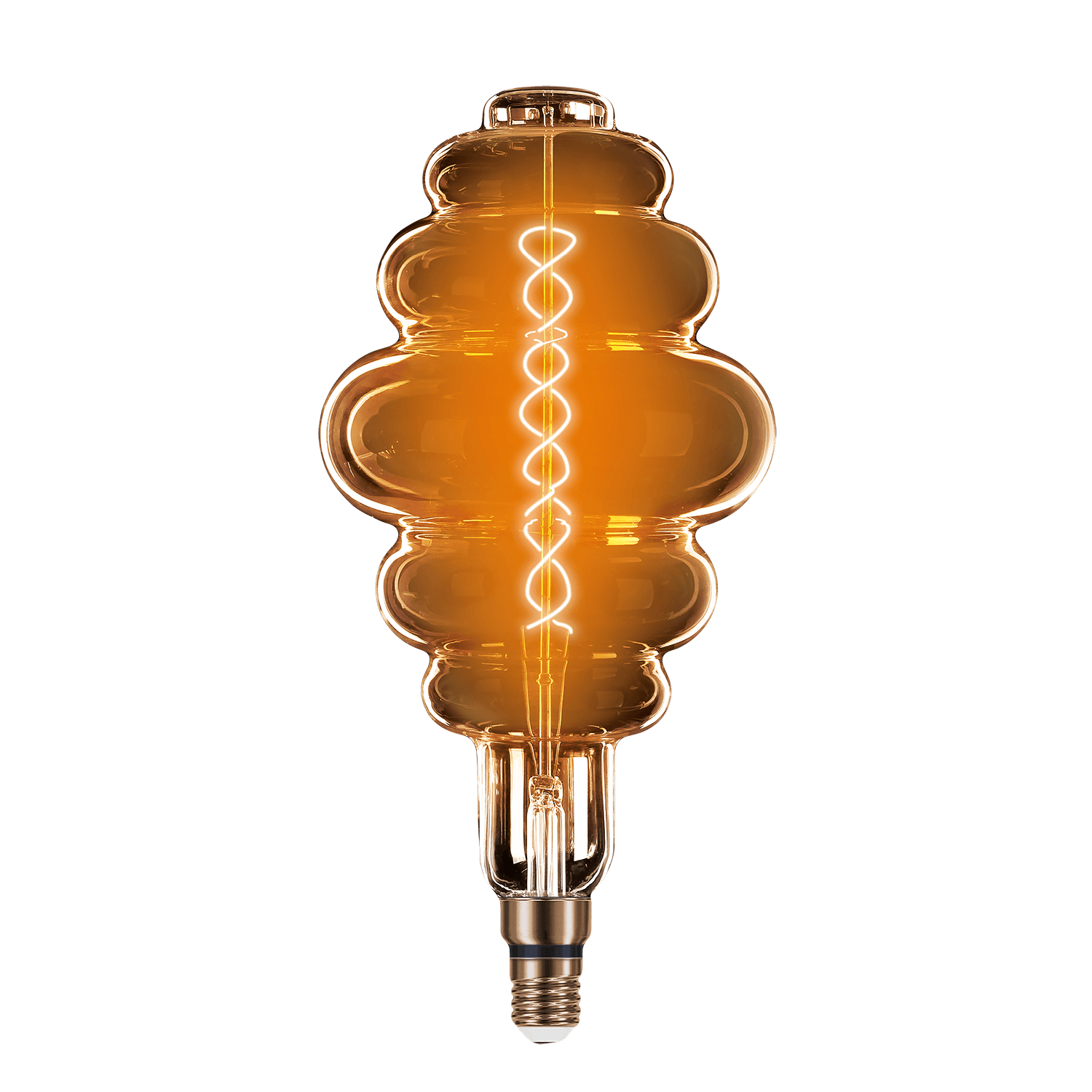 Gauss Лампа Filament Honeycomb 8W 380lm 2700К Е27 gray flexible LED 159802008 — миниатюра 7