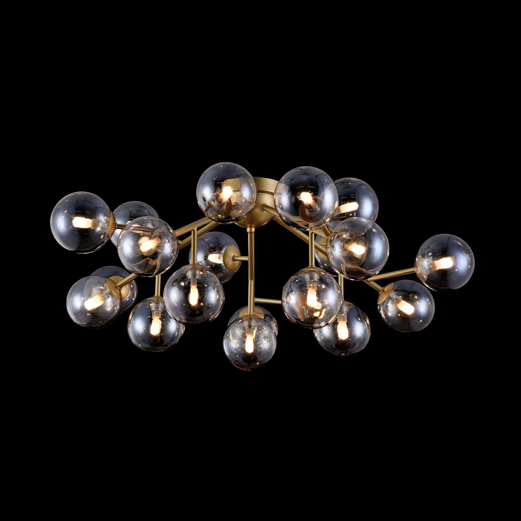 Maytoni Modern Dallas Золото Потолочный светильник 20xG9 28W MOD545PL-20G — миниатюра 2