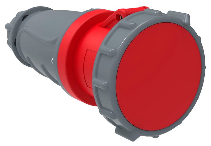 IEK Розетка переносная ССИ-234 63А-6ч/380-415В 3Р+РЕ IP67 MAGNUM — миниатюра 1