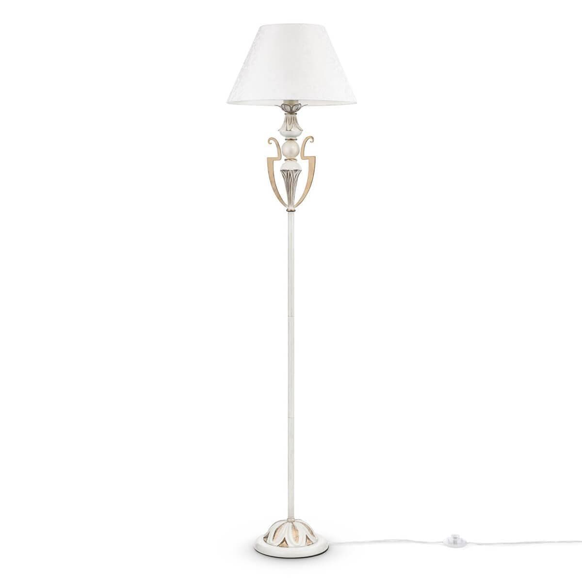 Maytoni Elegant Monile Белый с Золотом Торшер 1xE27 40W ARM004-00-W